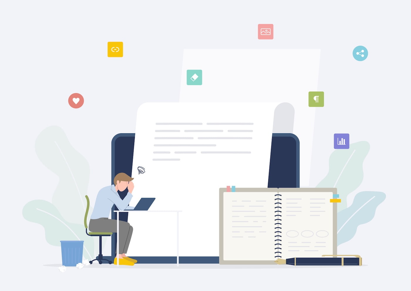 二次情報と一次情報を含む記事の制作